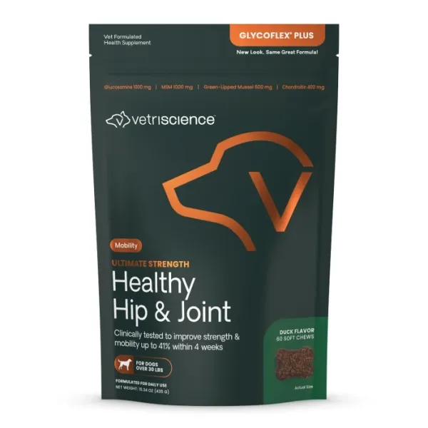 VetriScience Ultimate Strength Healthy Hip & Joint Chews